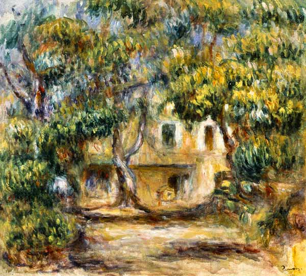 The Collettes Farm - Pierre-Auguste Renoir