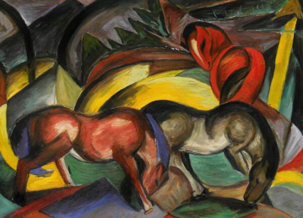 3 Horses - Franz Marc