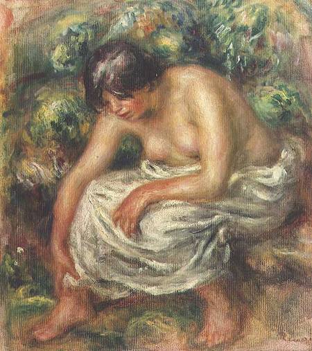 The Toilet after the Bath - Pierre-Auguste Renoir