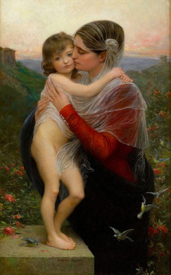 The Madonna and Child - Lionel Royer