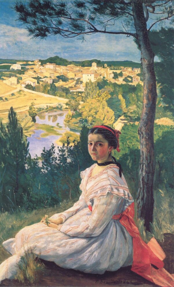 The View of the Village - Frédéric Bazille