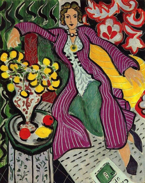 Woman in a Purple Coat - Matisse