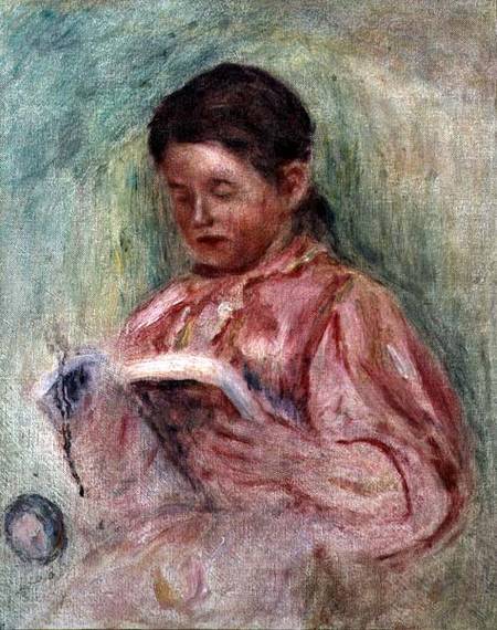 Woman Reading - Pierre-Auguste Renoir