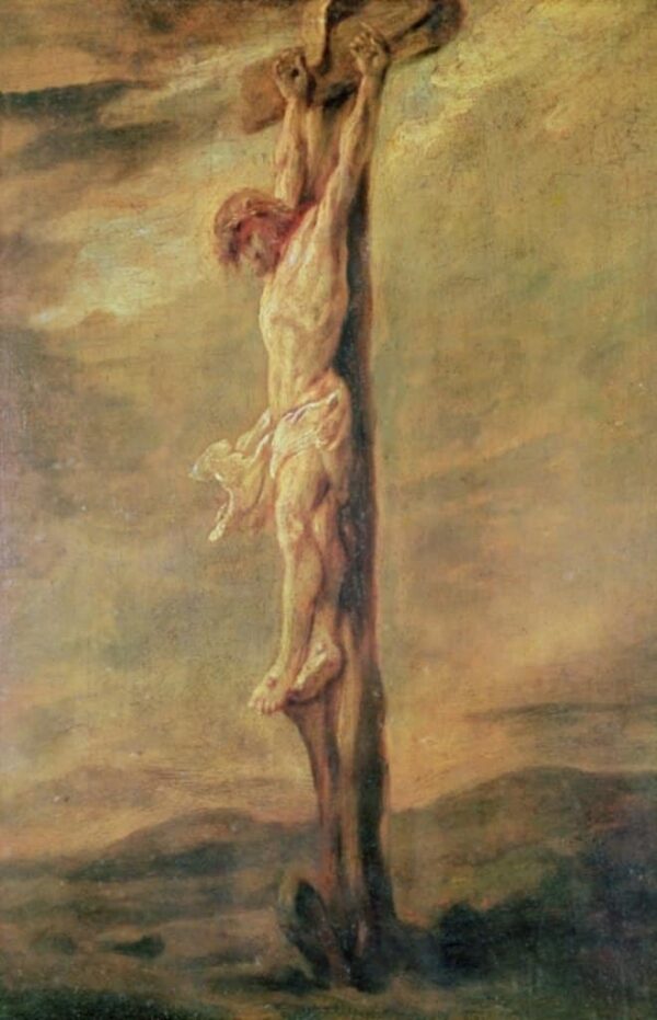 Christ on the Cross - Rembrandt van Rijn