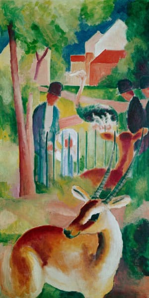 Grand Zoological Garden - August Macke