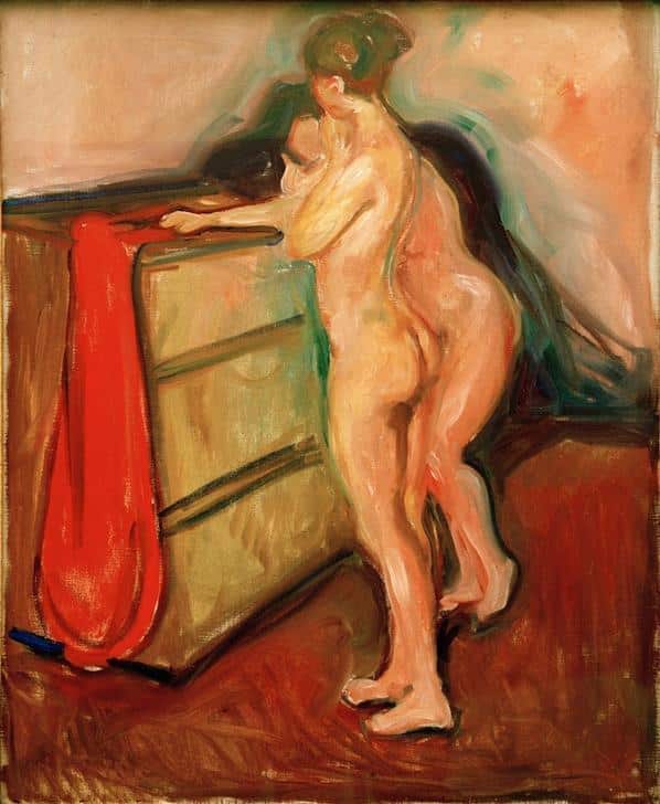 Two Women Nude - Edvard Munch