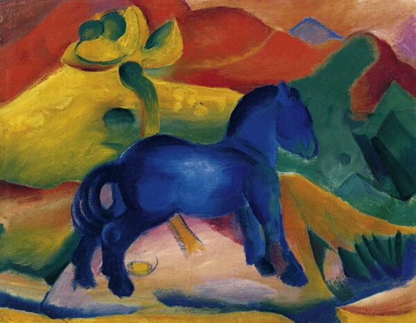 Little Blue Horse - Franz Marc