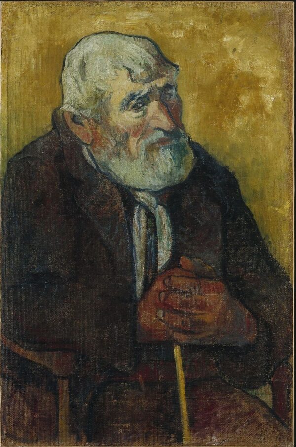 Old Man with a Cane - Paul Gauguin