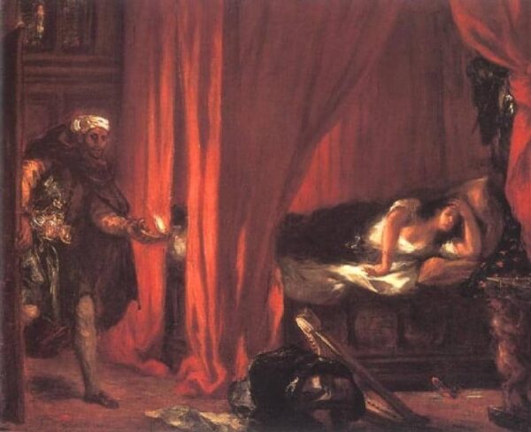 Othello and Desdemona - Eugène Delacroix