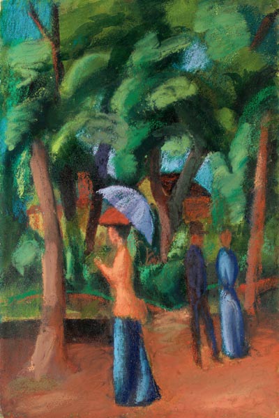 Stroll in the Park - August Macke