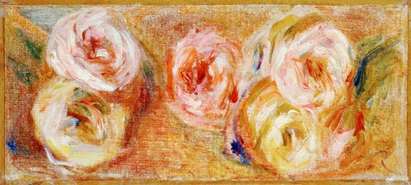 Stretched Roses 1915 - Pierre-Auguste Renoir