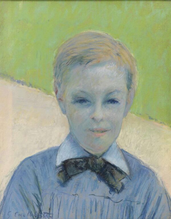 Child's Head - Caillebotte