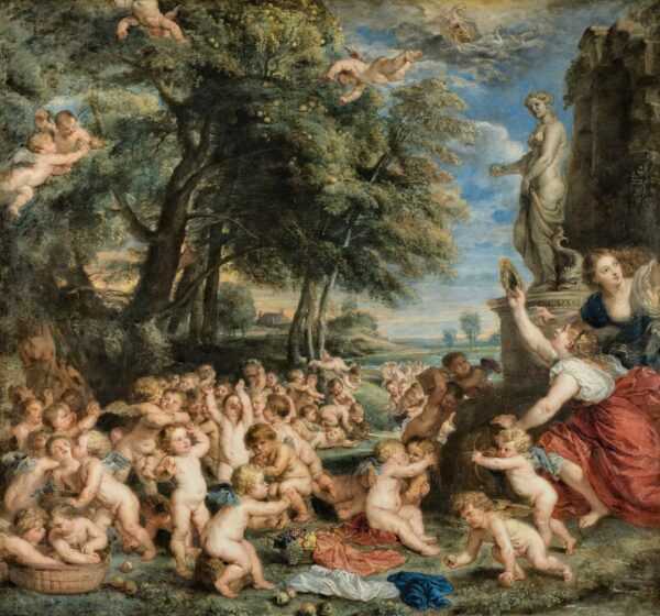 Offering to Venus - Titian - Peter Paul Rubens Oil Painting Reproduction