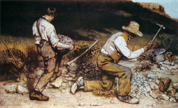 The Stonebreakers - Gustave Courbet