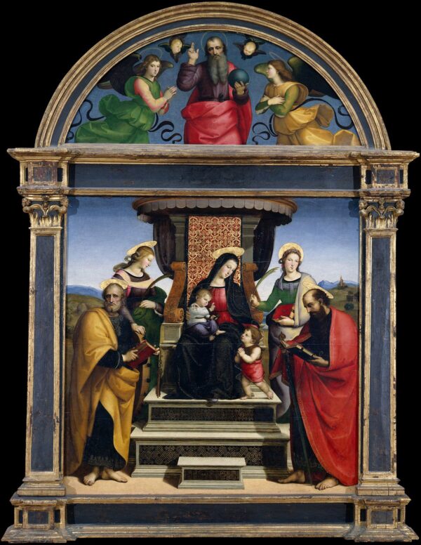 Colonna Altarpiece - Raphael (painter)