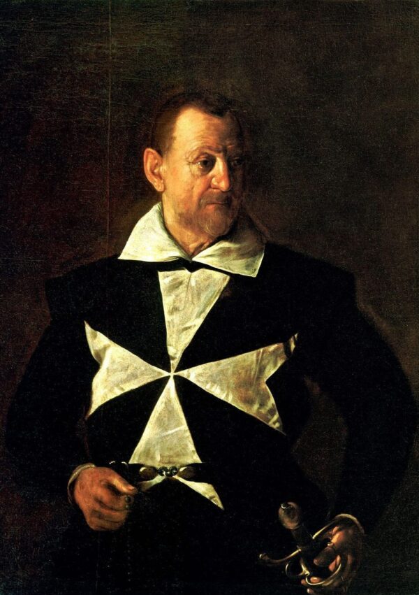 Portrait of Alof de Wignacourt - Caravaggio