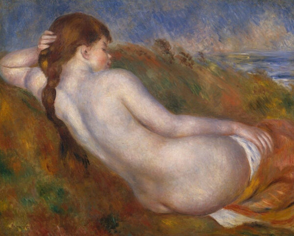 Reclining Nude in a Landscape - Pierre-Auguste Renoir