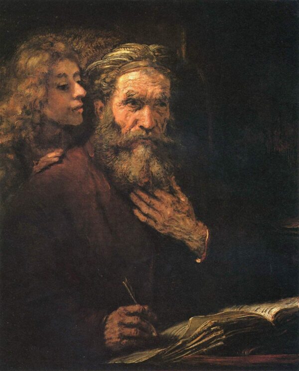 Saint Matthew and the Angel (Rembrandt) - Rembrandt van Rijn