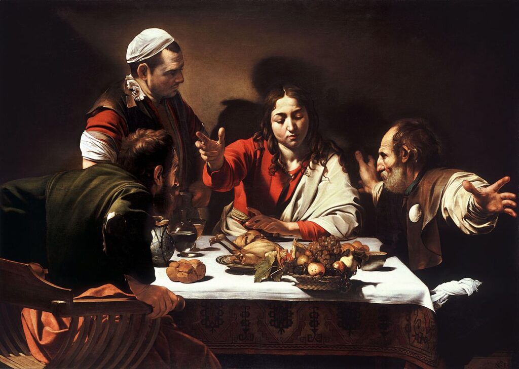 The Supper at Emmaus - Caravaggio