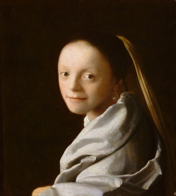 Portrait of a Young Woman - Johannes Vermeer