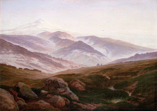 Memories in the Giant Mountains - Caspar David Friedrich