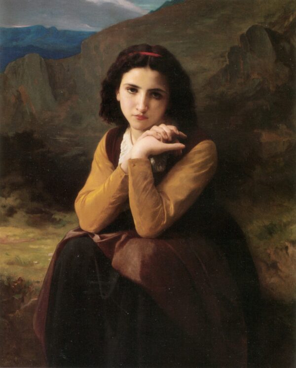 Mignon – William Bouguereau Oil Painting Reproduction