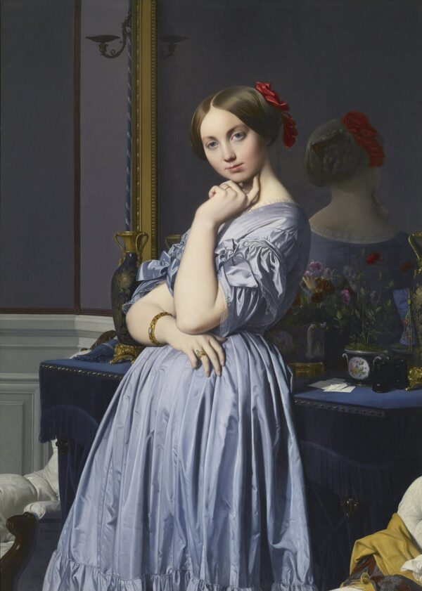 Portrait of the Countess d'Haussonville - Jean-Auguste-Dominique Ingres