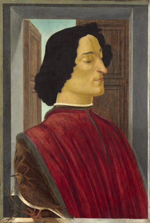 Portrait of Giuliano de' Medici (1453-1478) - Sandro Botticelli