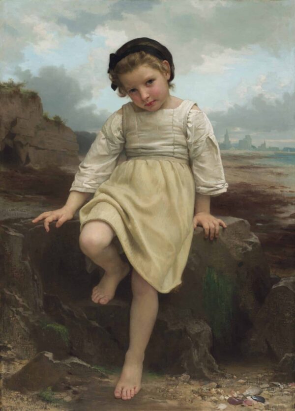 On the Rock - William Bouguereau