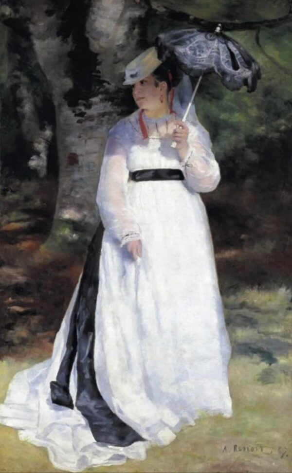 Lise with a Parasol – Pierre-Auguste Renoir Oil Painting Reproduction