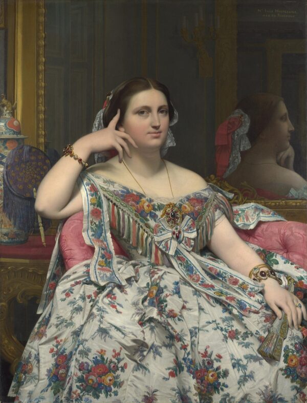 Madame Moitessier – Jean-Auguste-Dominique Ingres Oil Painting Reproduction