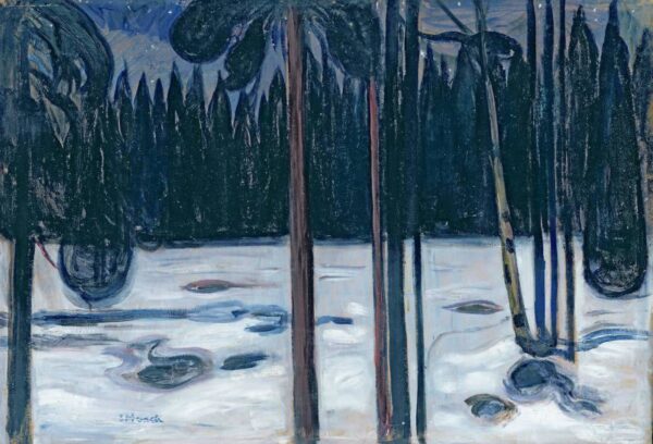 Winter Landscape, 1910 - Edvard Munch