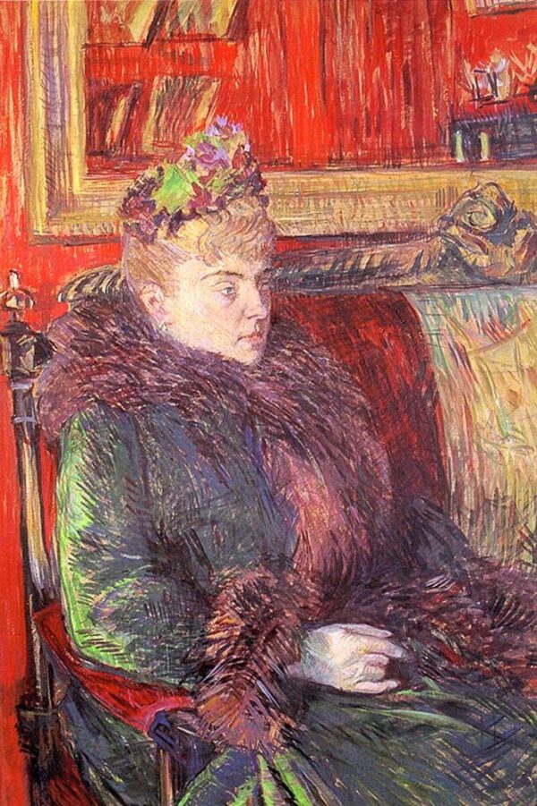 Madame de Gortzikoff – Toulouse Lautrec Oil Painting Reproduction