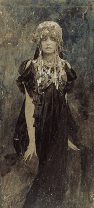 Portrait of Sarah Bernhardt - Mucha