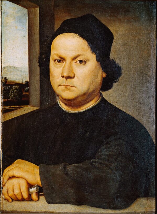 Portrait of Perugino - Raphael (painter)