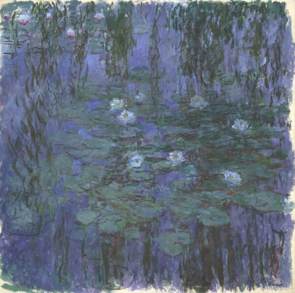 The Blue Water Lilies - Claude Monet