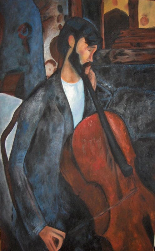 The Cellist - Amedeo Modigliani