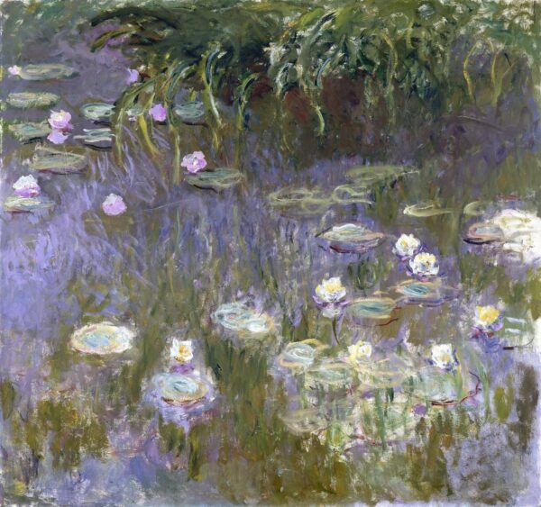 Water Lilies, 1922 - Claude Monet Oil Painting Reproduction for Sale