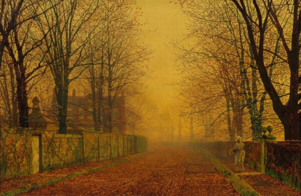 Evening Glow - John Atkinson Grimshaw Oil Painting Reproduction