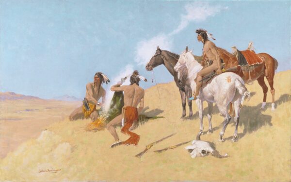 The Smoke Signal, 1905 - Frederic Remington