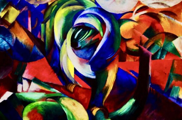 Mandrill – Franz Marc Oil Painting Reproduction: High-Quality Artwork for Sale