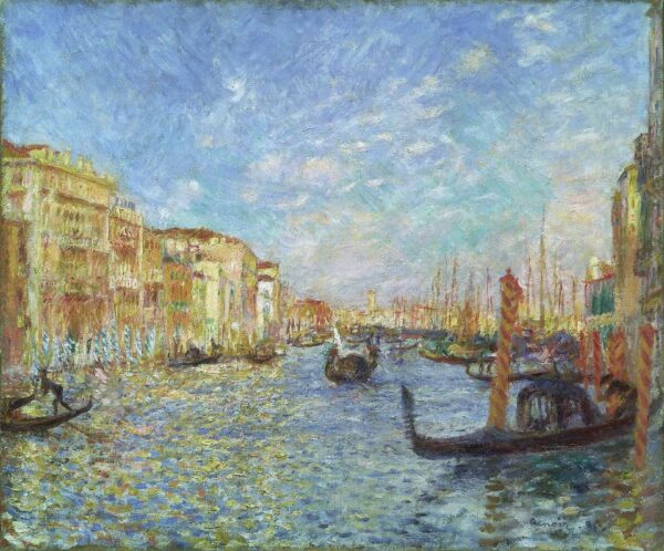 Renoir Grand Canal in Venice 1881 - Pierre-Auguste Renoir