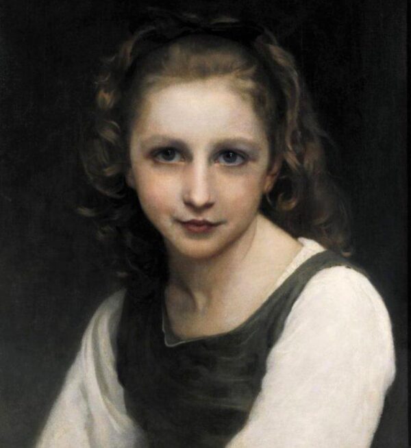 Portrait of a Young Girl by William Bouguereau