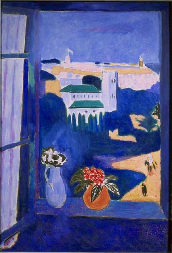 Landscape seen from a window - Matisse