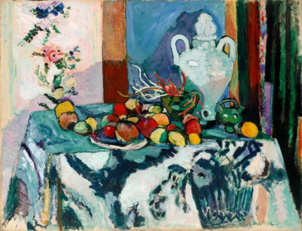 Blue Still Life – Matisse Oil Painting Reproduction