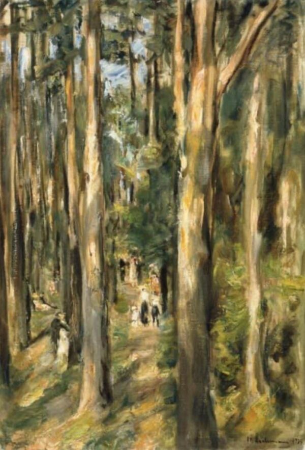 Forest Manner - Max Liebermann Oil Painting Reproduction