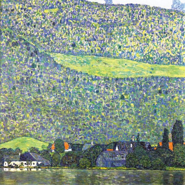 Litzlberg on Lake Attersee 1915 – Gustav Klimt Oil Painting Reproduction