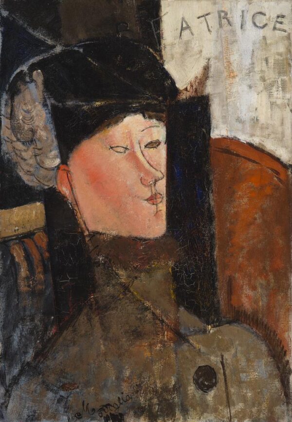 Portrait of Béatrice Hastings - Amadeo Modigliani