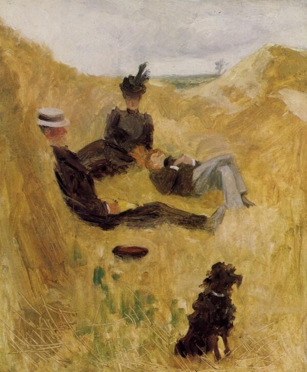 Departure in the country - Toulouse Lautrec