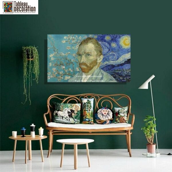 Tableau Van Gogh portrait. 

Translation: Van Gogh Portrait Painting - Image 4